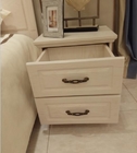 Two Drawers White Nightstands Bedside Tables Simple European Style Furniture